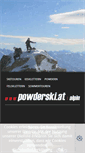 Mobile Screenshot of powderski.at